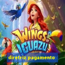 diretriz pagamento